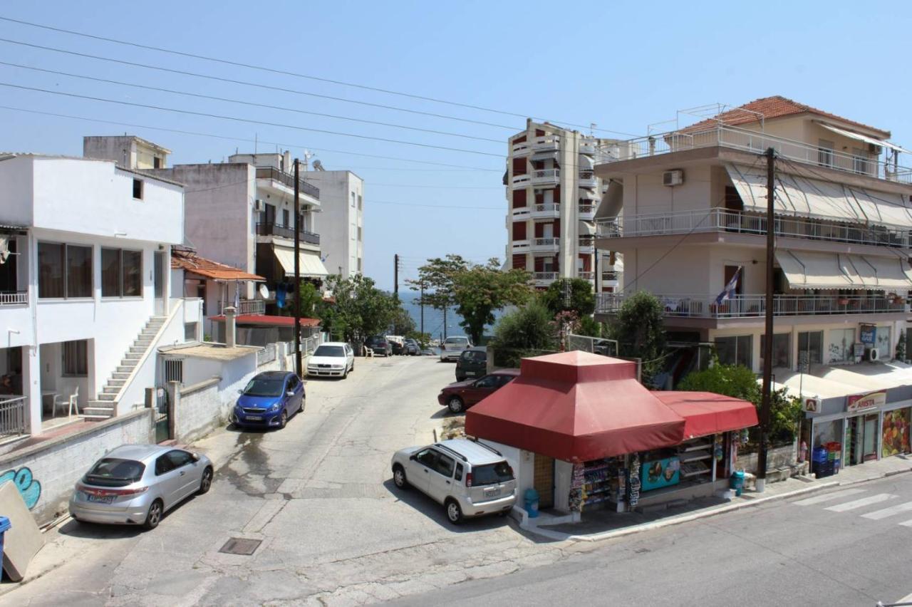 Side Beach Apartment Kavala Dış mekan fotoğraf